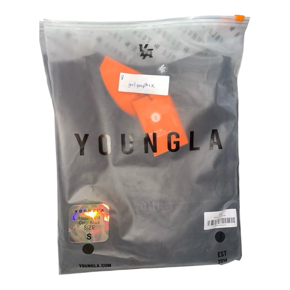 YoungLA Men's Black Shirt - Picture 2 of 5